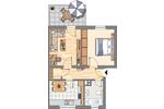 Etagenwohnung Castrop-Rauxel Bladenhorst - 2 Zimmer, 51 m&sup2;, 469&euro; | Angebot:18592055