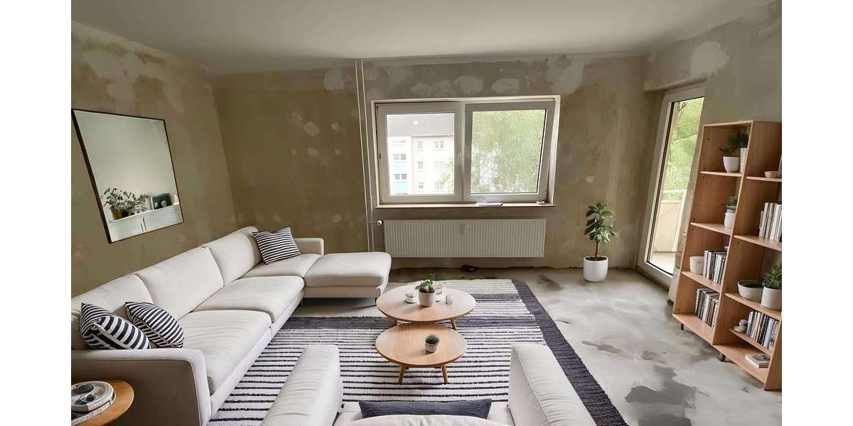Etagenwohnung Dortmund Bövinghausen - 3 Zimmer, 66 m&sup2;, 529&euro; | Angebot:27445612