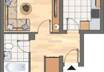 Wohnung Unna - 2 Zimmer, 61 m&sup2;, 459&euro; | Angebot:27505788