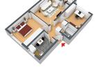 Erdgeschoßwohnung Hagen Hagen-Nord - 3 Zimmer, 70 m&sup2;, 519&euro; | Angebot:24719245