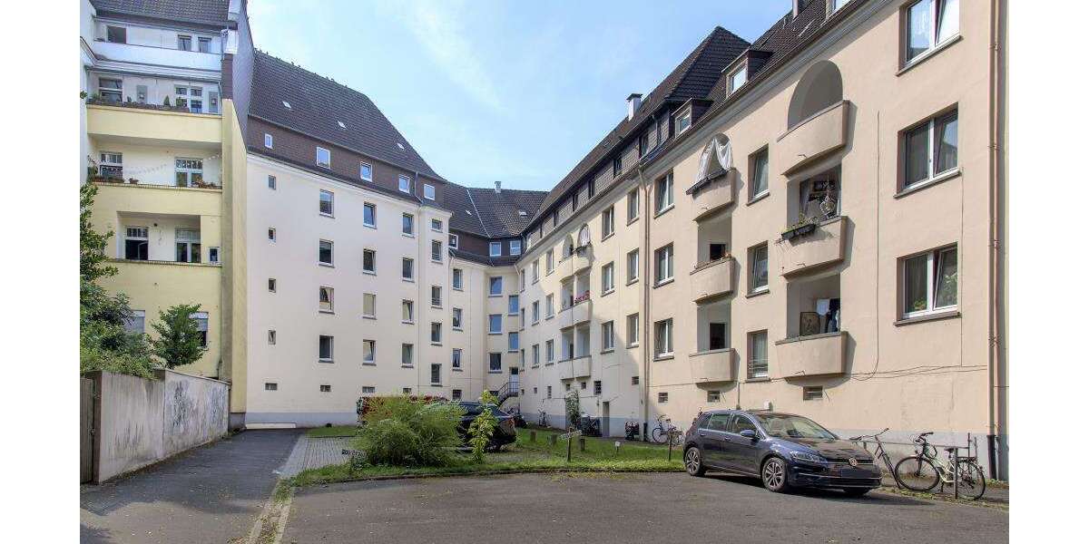Etagenwohnung Dortmund Innenstadt West - 3 Zimmer, 81 m&sup2;, 654&euro; | Angebot:26098220